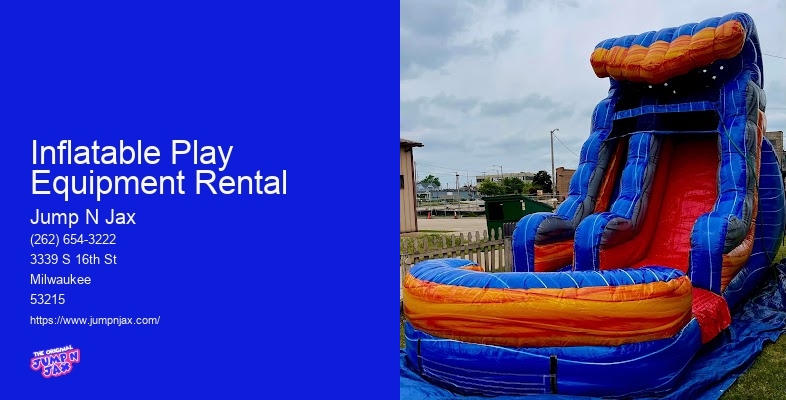 Inflatable Play Equipment Rentals
