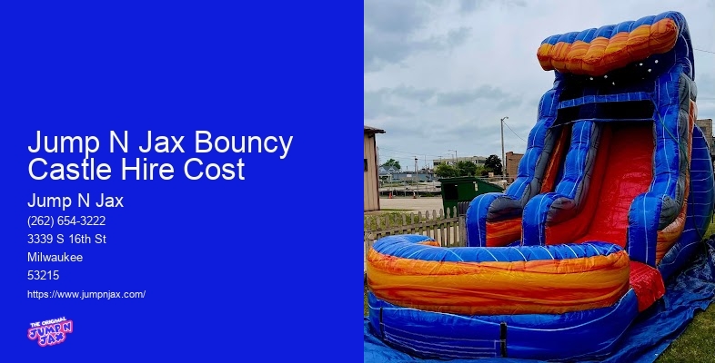 Jump N Jax Bouncy Castle Hire Near Me