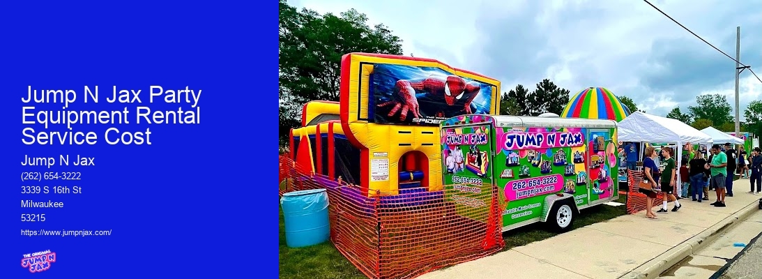 Local Party Equipment Rental Service