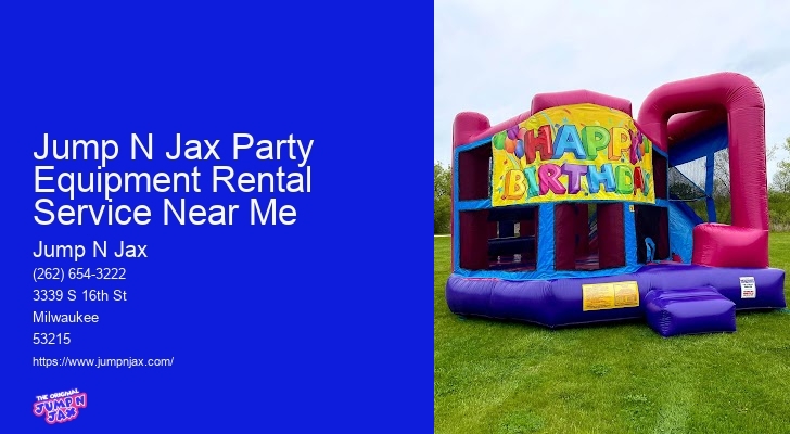 Party And Rental Equipment