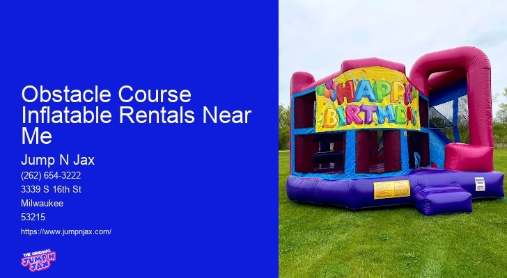 Jump N Jax Party Equipment Rental Service Near Me