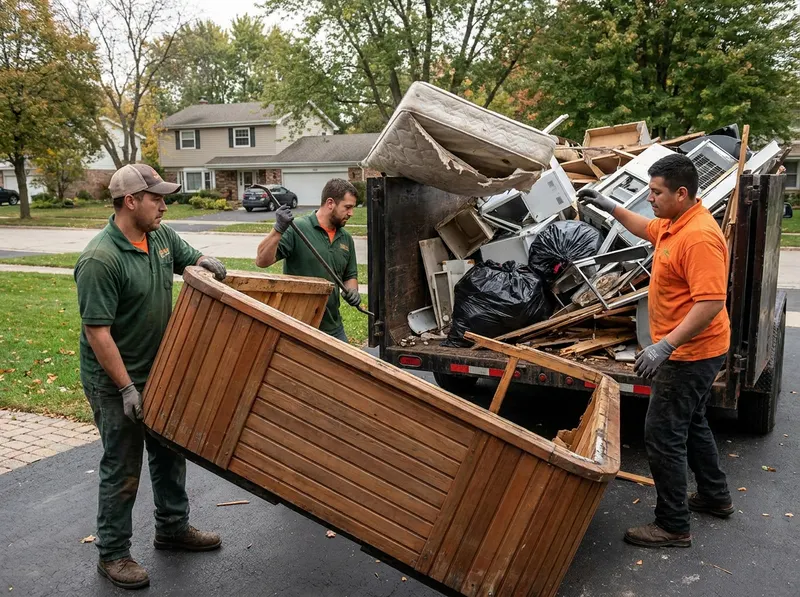 Hot Tub & Large Item Breakdown in Glen Ellyn, IL