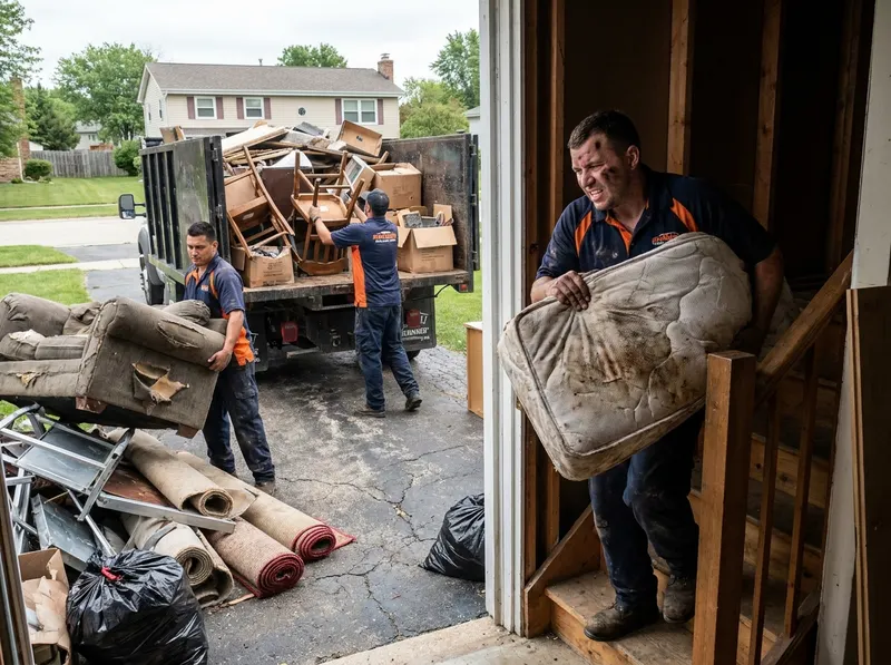 Basement Cleanout in aurora, IL
