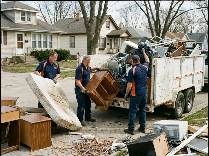 Residential Junk Removal in Aurora in aurora, IL