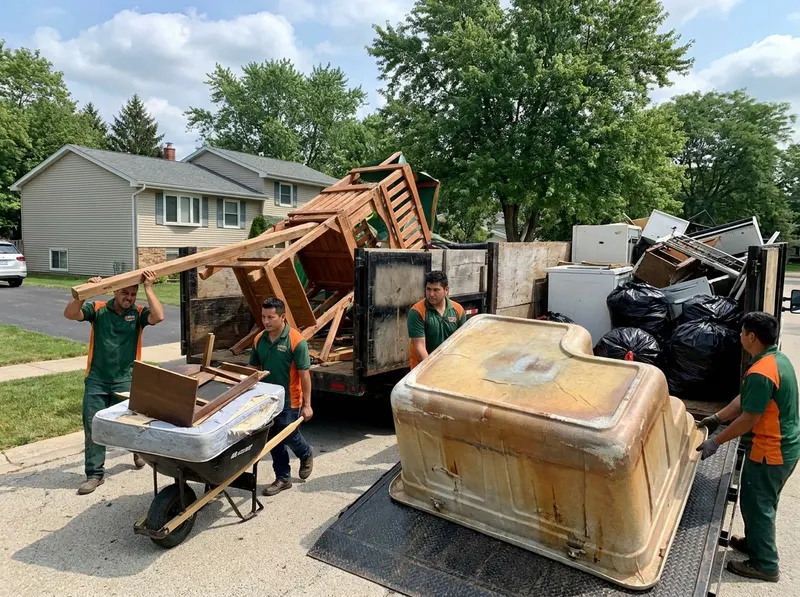 Hot Tub & Playset Removal in Warrenville, IL