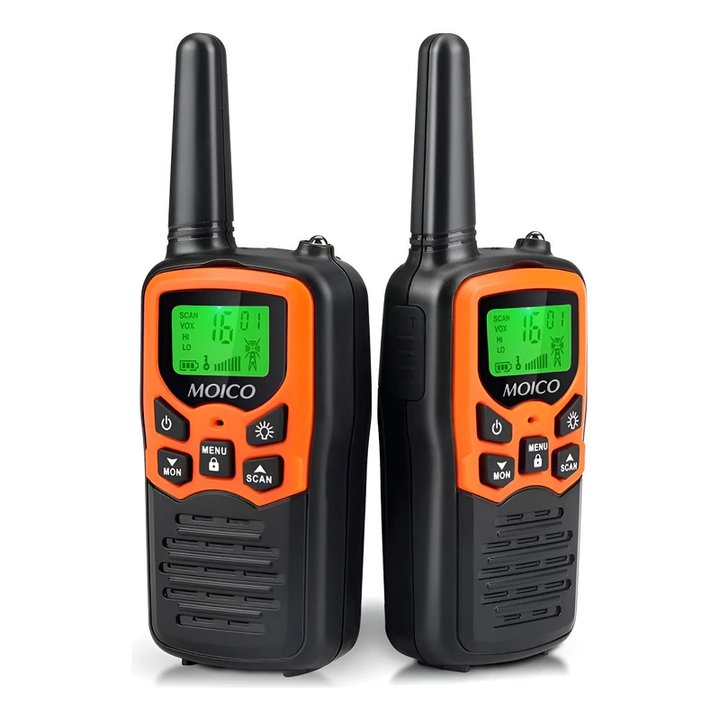 Kit X2 Radios Bidireccionales Walkie Talkies Largo Alcance