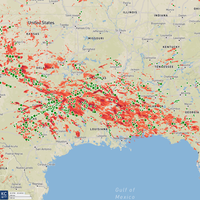 2023 June Hail Footprint