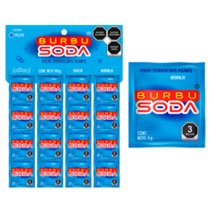 Burbusoda tira 80 pz