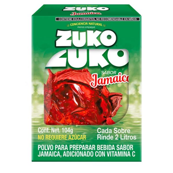Bebida Polvo Zuko Jamaica 8 pz