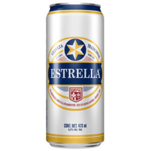 Cerveza Estrella Latón 473 ml