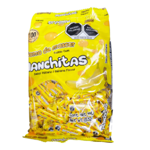 Chicle Manchitas Plátano 100 pz