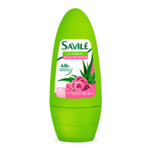 Desodorante Savilé Agua de Rosas Roll On 45 ml