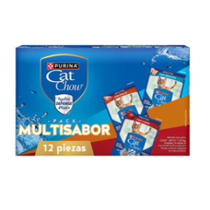 Cat Chow Adulto Mix 12 sobres de 85 gr