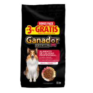 Ganador Premium Adulto Razas Medianas y Grandes 20+3 kg