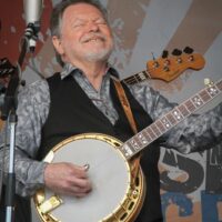 Tom Boyd with Dry Branch Fire Squad at Gettysburg Bluegrass Festival (May 2017) - photo by Frank Baker