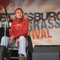 Ron Thomason with Dry Branch Fire Squad at Gettysburg Bluegrass Festival (May 2017) - photo by Frank Baker