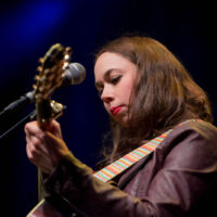 Sarah Jarosz at Old Settler's Music Festival (April 2017) - photo by Tom Dunning