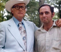 Bill Monroe and Bob Mitchell circa 1975