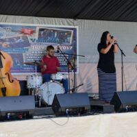 Acoustic Edge at the 2017 Norwalk Music Festival - photo © Bill Warren