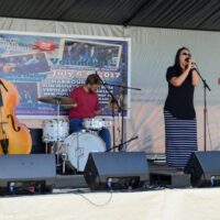 Acoustic Edge at the 2017 Norwalk Music Festival - photo © Bill Warren