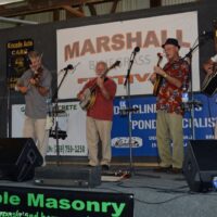 Bluewater Ramblers at the 2017 Marshall Bluegrass Festival - photo © Bill Warren