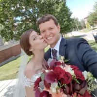 Margaret MacKay and Michael Reese, married July 22, 2017