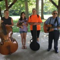 The Jam Band who performed on the side stage at the 2017 Blissfield Bluegrass on the River 2017 - photo by Dixie Andres