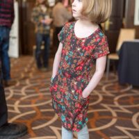 Young fan at the 2018 DC Bluegrass Festival - photo by Jeromie Stephens