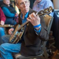 Ira Gitlin at the 2018 DC Bluegrass Festival - photo by Jeromie Stephens