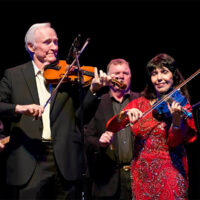 Byron Berline and Jana Jae - photo courtesy Jana Jae