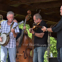 Mickey Galyean at the 2018 Chantilly Farm Bluegrass & BBQ festival - photo © Deb Miller