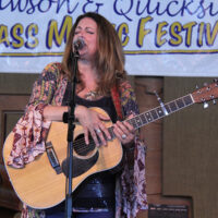 Donna Ulisse at the 2018 Doyle Lawson & Quicksilver Bluegrass Festival - photo by Laura Tate Photography
