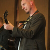 Duane Sparks with The Radio Ramblers at the 2018 Doyle Lawson & Quicksilver Bluegrass Festival - photo by Laura Tate Photography