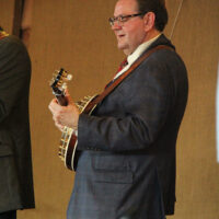 Joe Mullins at the 2018 Doyle Lawson & Quicksilver Bluegrass Festival - photo by Laura Tate Photography
