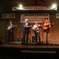 Paul Williams and Doyle Lawson at the 2018 Doyle Lawson & Quicksilver Bluegrass Festival - photo by Laura Tate Photography