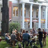 Pickin' on the Square at the Earl Scruggs Center in Shelby, NC