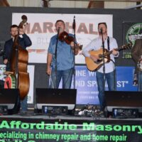 Volume Five at the 2018 Marshall Bluegrass Festival - photo © Bill Warren