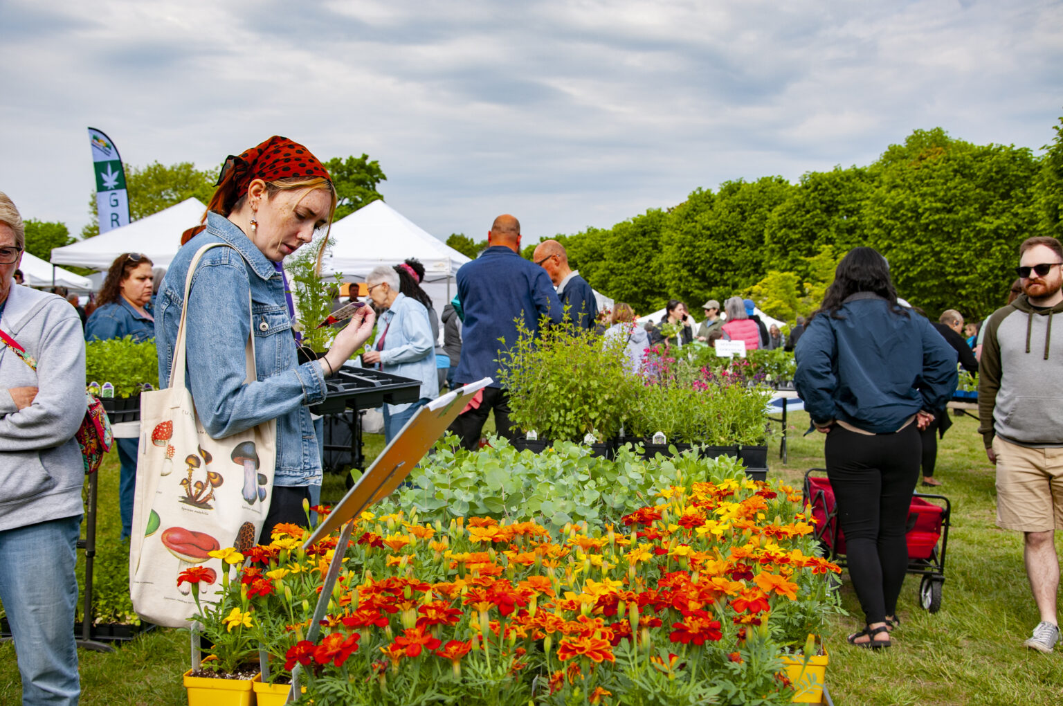 Herbs Galore returns to the Carriage House Lawn at Maymont April 29th