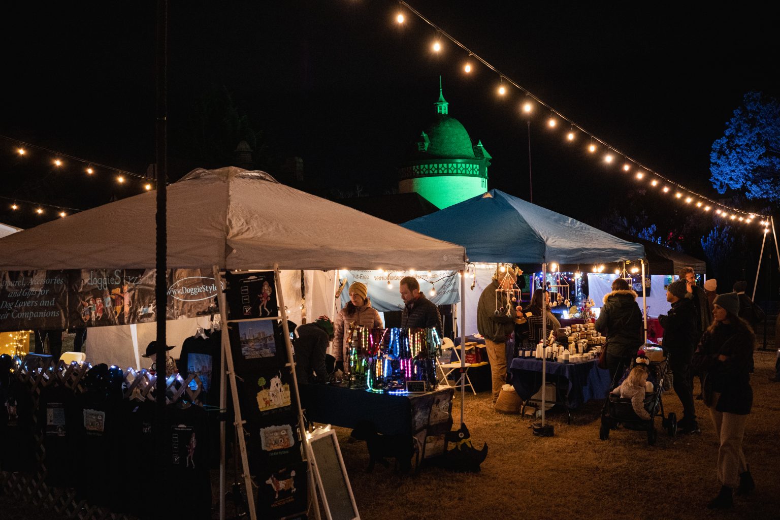 Two weekends of Merry Market festivities, wreathmaking