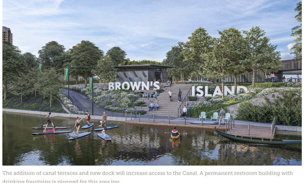 Swing by Brown's Island Today and Check Out Proposed Plans for the