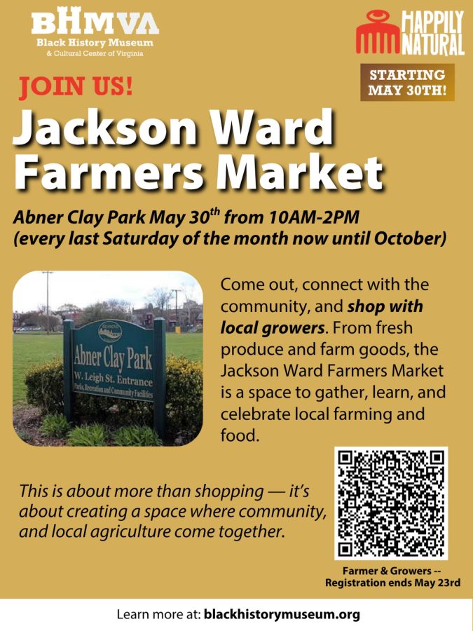 First Jackson Ward Farmer's Market this Saturday
