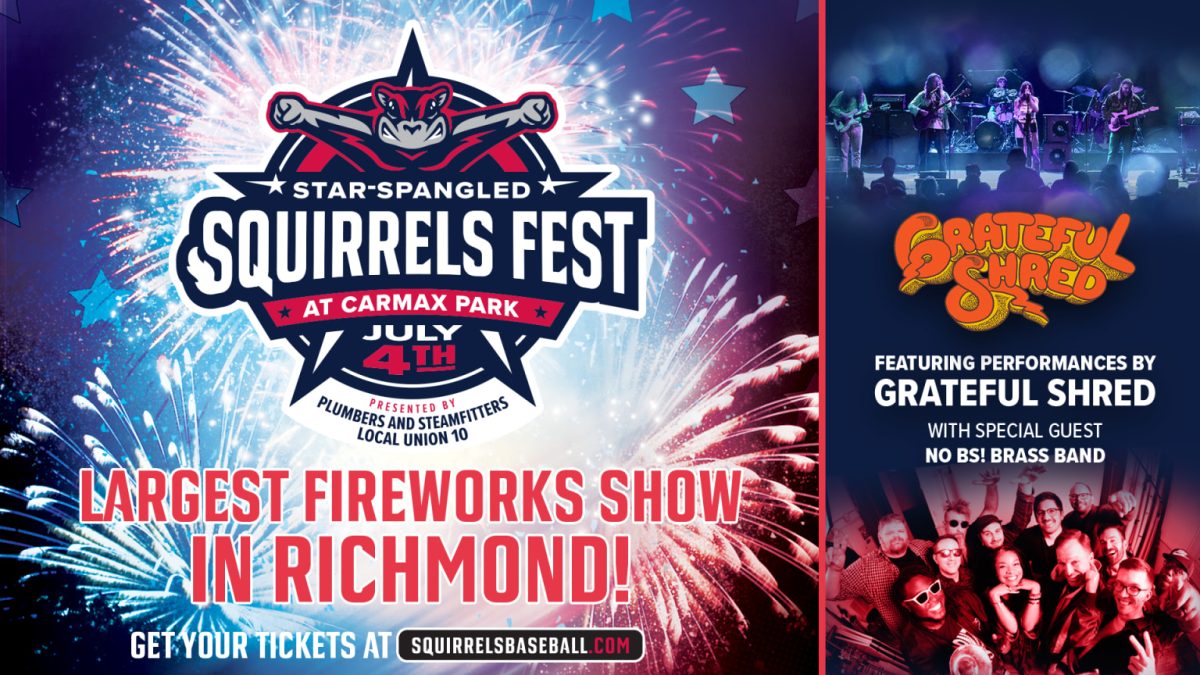 Flying Squirrels Announce the Star-Spangled Squirrels Fest on July 4th