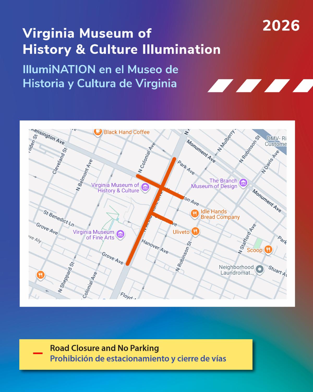 Road Closures & No Parking for IllumiNATION Events