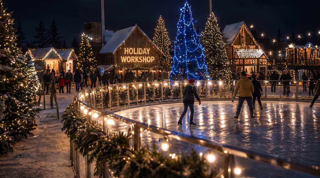 CarMax Park is becoming a winter wonderland this holiday season