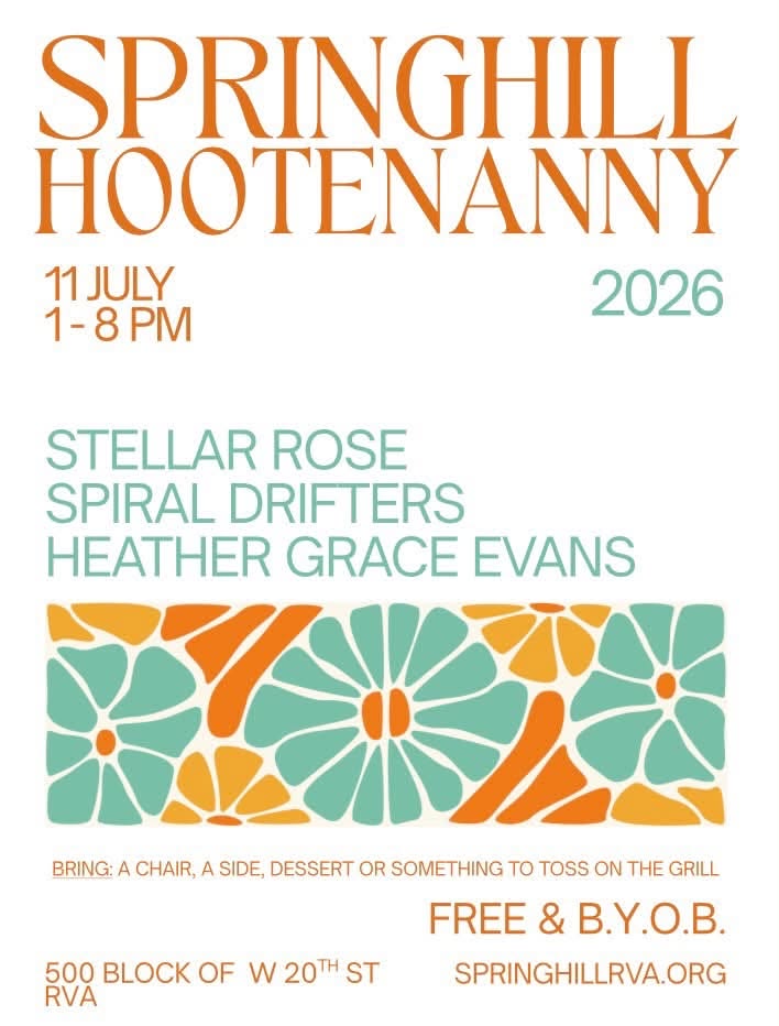 Springhill Hootenanny Bringing Free Music This Saturday