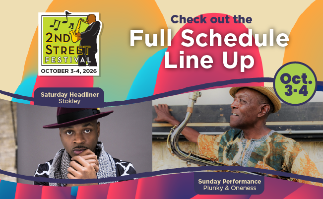 2nd Street Festival Announce Full Schedule