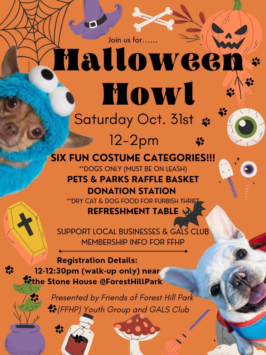 Rescheduled Halloween Howl Runs Into Forest Hill Park on Halloween