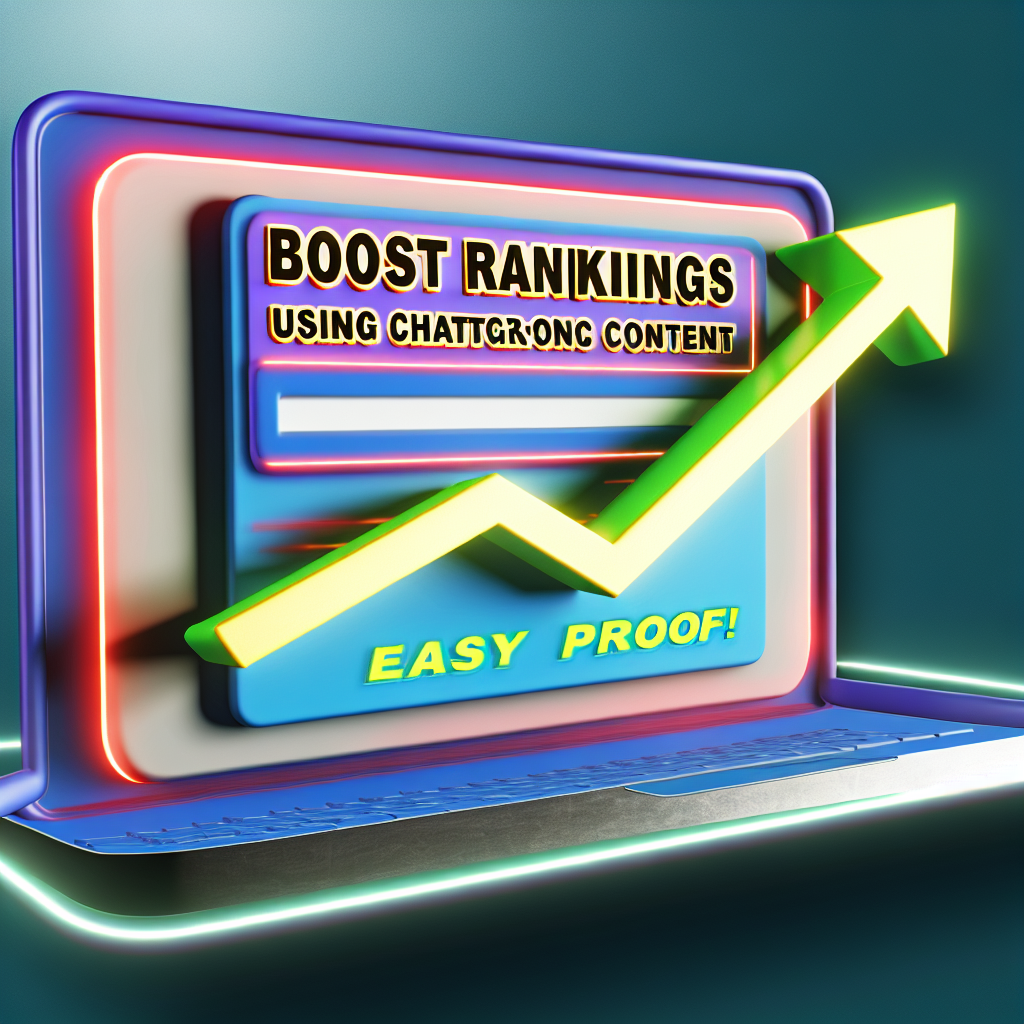 Boost Rankings Using ChatGPT Content: Easy Proof!