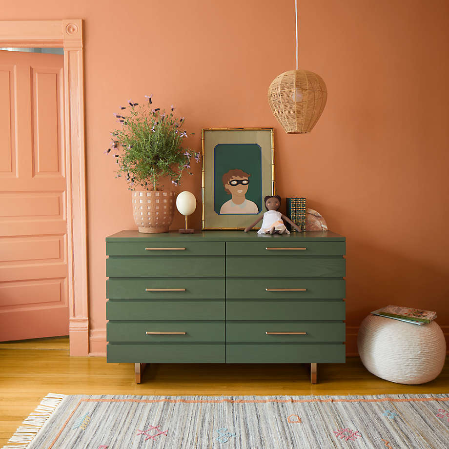 dark green nursery dresser spice up your nursery with an elegant green dresser #babyletto Lolly dresser : nursery designed by mama @jensane
