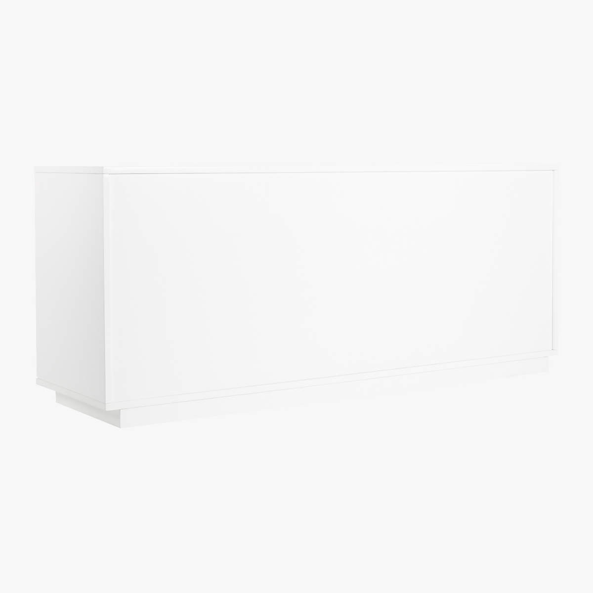 CB2 Gallery White 4-Drawer Low Dresser | Seeded CB2 Gallery White 4-Drawer Low Dresser | Seeded